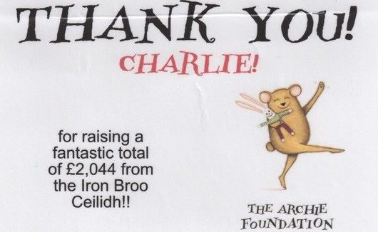 Ceilidh 4 Kids -Raising the roof for Archie with Iron Broo & friends