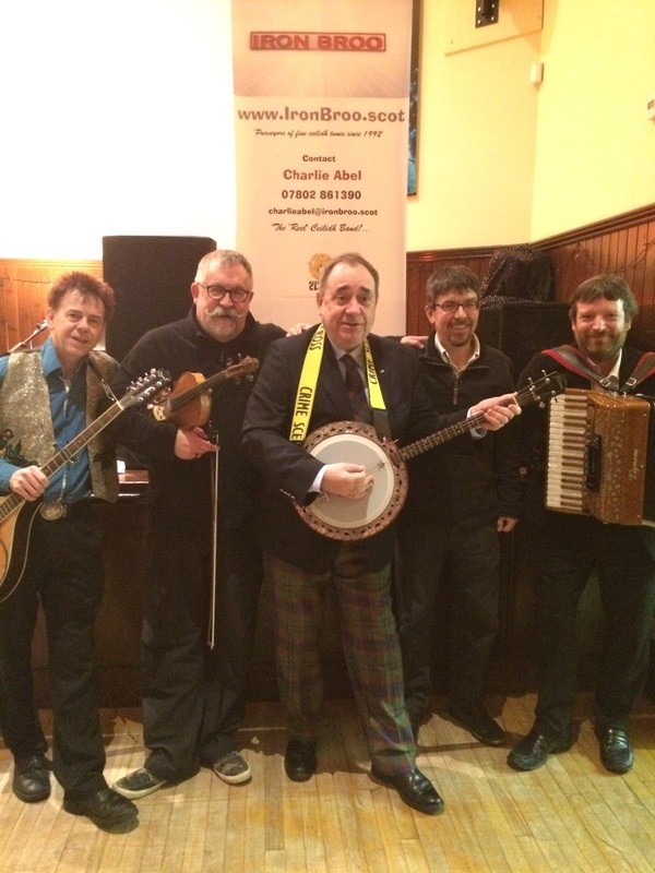 A new member joins us on Banjo for Burns night.