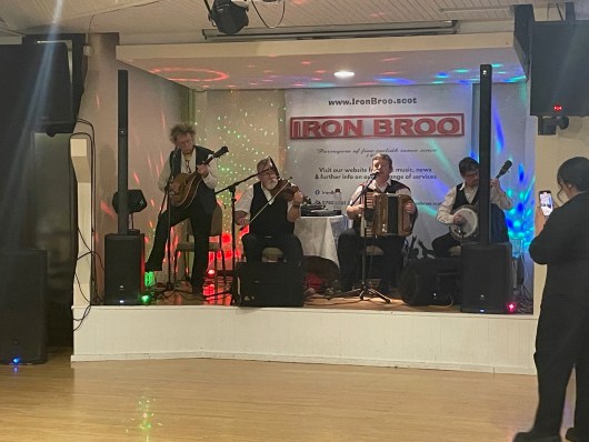 Double Christmas Cheers all round after Christmas ceilidh dances