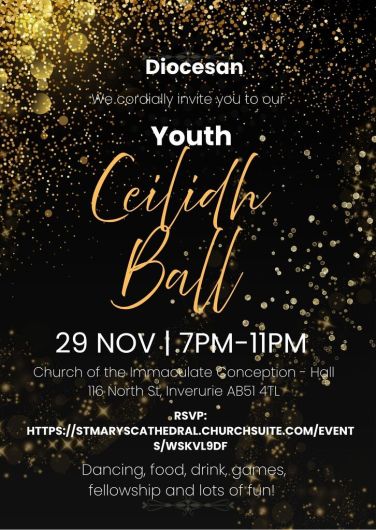 Join the Youth Ceilidh Ball in Inverurie, 29th November 2025